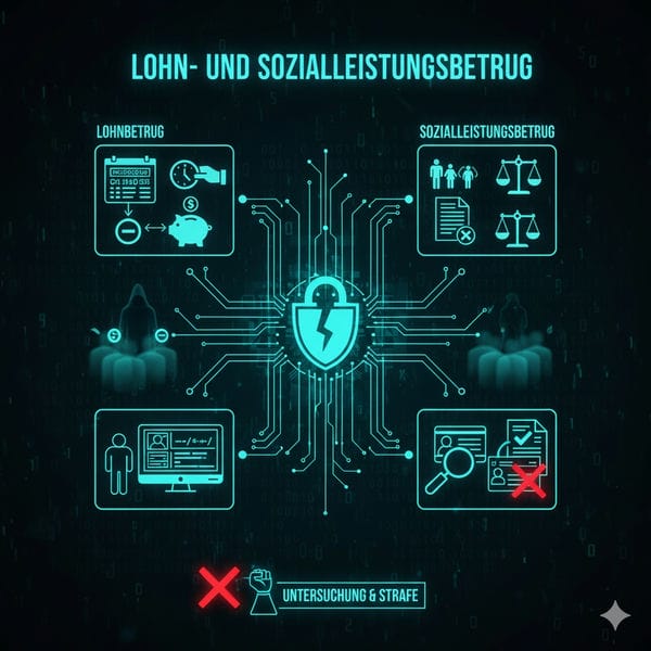 Lohn- und Sozialleistungsbetrug: Überblick über verschiedene Formen und ihre Folgen 1 sozialleistungsbetrug-strafen